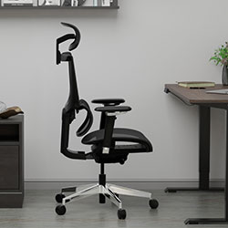 Фото Крісло S8 Air Black (HF-S8P M/B)