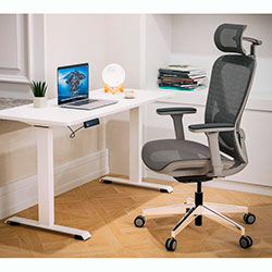 Фото Крісло S4 Air Grey (HF-S4 M/G)