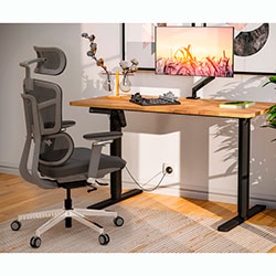 Фото Крісло S4 Air Fabric Grey (HF-S4 F/G)