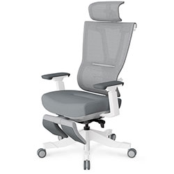 Фото Крісло S6 Air Fabric Grey White (HF-S6 F/ GW)