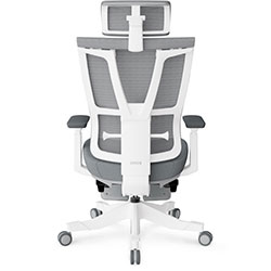 Фото Крісло S6 Air Fabric Grey White (HF-S6 F/ GW)