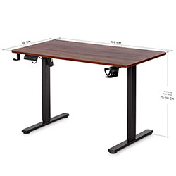 Фото Стіл PowerDesk Lite Walnut (EVO-201 Lite Walnut /B)