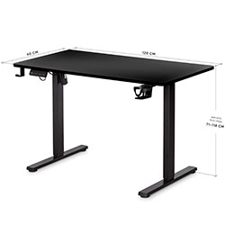 Фото Стіл PowerDesk Lite Black (EVO-201 Lite B/B)