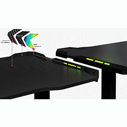 Фото Стіл PowerDesk Carbon RGB (EVO-201 Carbon /B)