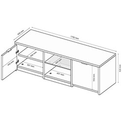 Фото Тумба ТВ Roma / Рома RM-160-WB