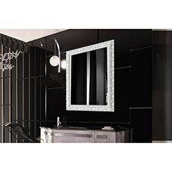 Фото Дзеркало Versal / Версаль Біле Elite Decor MR-87-WH