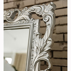 Фото Дзеркало Lara / Лара Срібло Elite Decor MR-80-SL