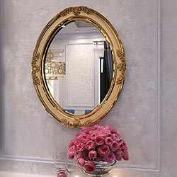 Фото Дзеркало Laura / Лаура Золото Elite Decor MR-85-GL