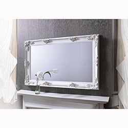 Фото Дзеркало Manchester / Манчестер 1300 Біле Elite Decor MR-71-WH