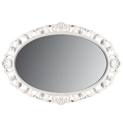 Дзеркало Odagio / Одажіо Біле Elite Decor MR-86-WH