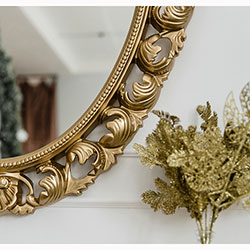 Фото Дзеркало Odagio / Одажіо Золото Elite Decor MR-86-GL