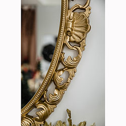 Фото Дзеркало Odagio / Одажіо Золото Elite Decor MR-86-GL