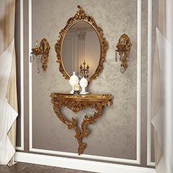 Фото Дзеркало Rosana / Росана Золото Elite Decor MR-83-GL