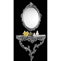 Фото Консоль Rosana / Росана Срібло Elite Decor CN-84-SL