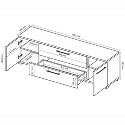 Фото Тумба ТВ 180 Luna / Луна LN-180-LV