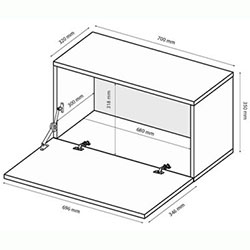 Фото Секція 31 Box / Бокс Чорний BX-31-BL