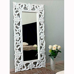 Фото Дзеркало Betty / Бетті Біле Elite Decor MR-95-WH