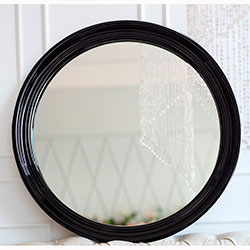 Фото Дзеркало Mirina / Міріна Чорне Elite Decor MR-91-BL
