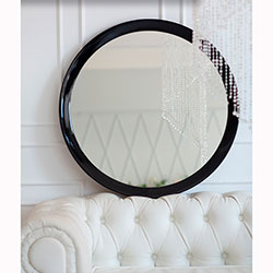 Фото Дзеркало Family / Фемелі Чорне Elite Decor MR-90-BL