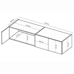Фото Антресоль 4 Дв Asti / Асті AS-04-WB