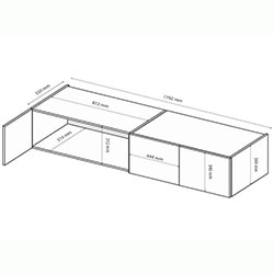 Фото Антресоль Doni / Доні 4дв DN-04-GT