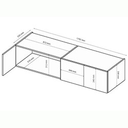 Фото Антресоль Teo / Тео 4дв TO-04-AG