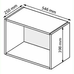 Фото Антресоль кутове закінчення Family / Фемелі NEW FM-06-WB