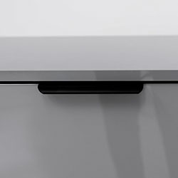 Фото Комод 2дв 3шх 1,6м Roma Color / Рома Сіра Лава Глянець RС-166-GL