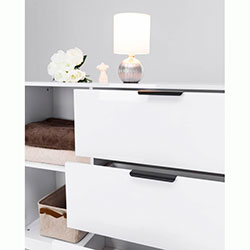 Фото Комод 2дв 3шх 2,0м Roma Color / Рома Білий Глянець RC-162-WB