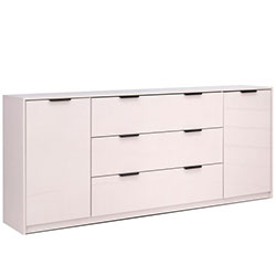 Фото Комод 2дв 3шх 2,0м Roma Color / Рома Кашемір Глянець RC-162-GC