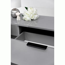 Фото Комод 2дв 3шх 2,0м Roma Color / Рома Сіра Лава Глянець RC-162-GL