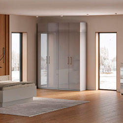 Фото Антресоль 4дв (2дв 2шт) Megy / Мегі MG-04-GG