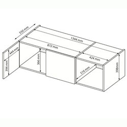 Фото Антресоль 3дв Mila / Міла