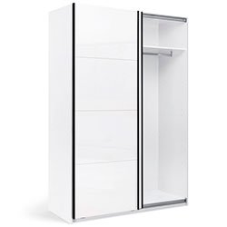 Фото Шафа-купе 1500 Mila / Міла Глянець Білий