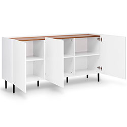 Фото Комод 3дв 1,6м Neo / Нео Білий NE-166-AW/LW