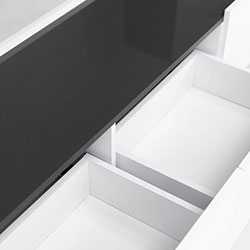 Фото Тумба ТВ 2,0м Neo / Нео Білий NE-200-AW/LW