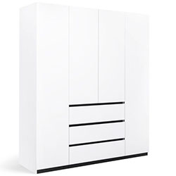 Шафа 4дв 3шх без дзеркал Duo / Дуо DU-14-WM