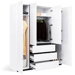 Фото Шафа 4дв 3шх без дзеркал Duo / Дуо DU-14-WM