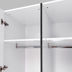 Фото Шафа 4дв 3шх без дзеркал Duo / Дуо DU-14-WM