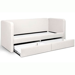 Фото М’яке ліжко 90х200 з шухлядами Happy / Хепі SF-32-HP