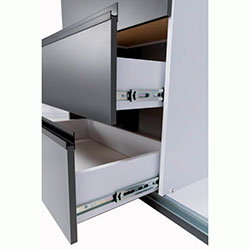 Фото Шафа-купе Vilma / Вільма 1,75м Бетон Темний + Дуб Артізан WL-18-CD