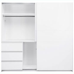 Фото Шафа-купе Vilma / Вільма 2,15м Білий WL-22-WB