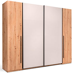 Шафа-купе Teddy / Тедді 2,7х2,2м Дуб Артізан + Кашемір TD-27-OA
