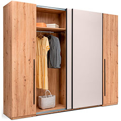 Фото Шафа-купе Teddy / Тедді 2,7х2,2м Дуб Артізан + Кашемір TD-27-OA