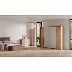 Фото Шафа-купе Teddy / Тедді 2,7х2,2м Дуб Артізан + Кашемір TD-27-OA