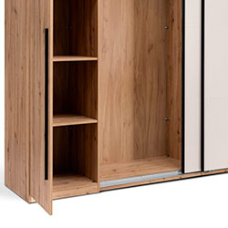 Фото Шафа-купе Teddy / Тедді 3,15х2,2м Дуб Артізан + Кашемір TD-28-OA