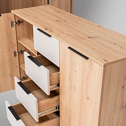 Фото Комод 2дв 4шх Teddy / Тедді TD-62-OA