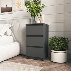 Фото Тумба приліжкова Т 216 3 шухляди