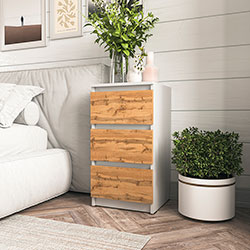 Фото Тумба приліжкова Т 216 3 шухляди