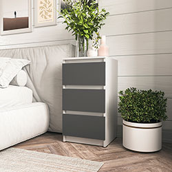 Фото Тумба приліжкова Т 216 3 шухляди